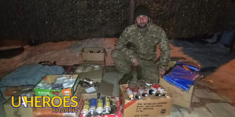 Допомого хлопцям 142-ї та 302-ї бригад Куп'янсько-Лиманського напрямку, - Волонтерський центр допомоги "Люботин SOS"