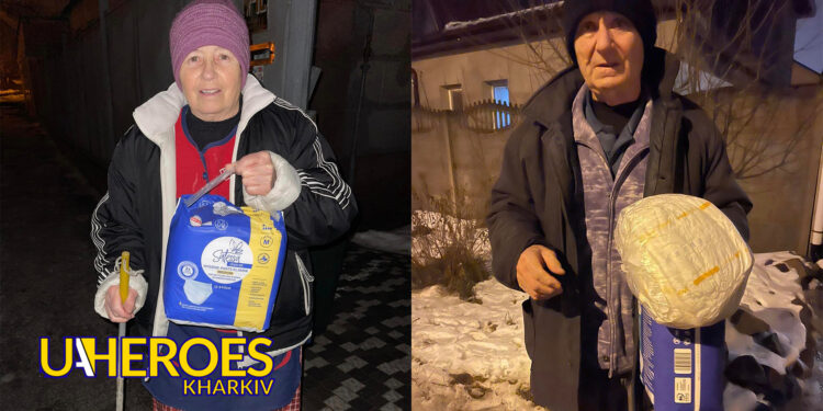 Друзі на допомогу: Люди з різних куточків світу допомагають українським літнім громадянам, -
