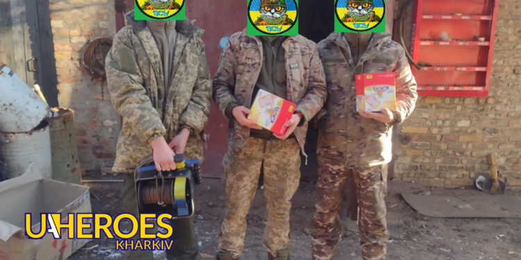 Допомога для 5-ї бригади на Донецькому напрямку, - Волонтерський центр допомоги "Люботин SOS"