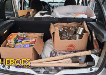 Спільні зусилля: волонтери та мешканці Мерефи допомагають воїнам на двох напрямках, - Волонтерський центр допомоги "Люботин SOS"