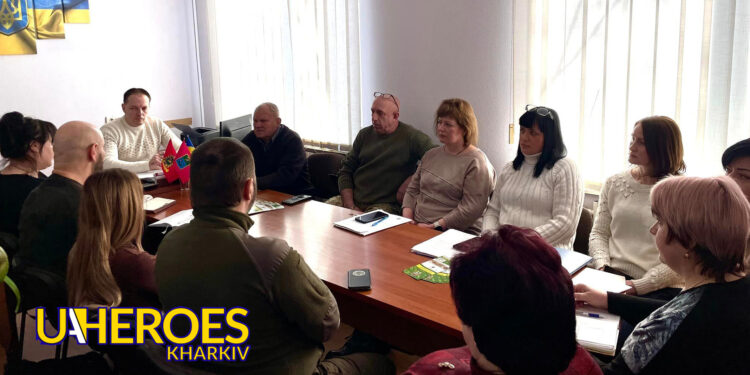 Зустріч з представниками влади та ветеранами Люботинської громади: на шляху до ефективної реінтеграції, - ГО “Дружини ветеранів” 