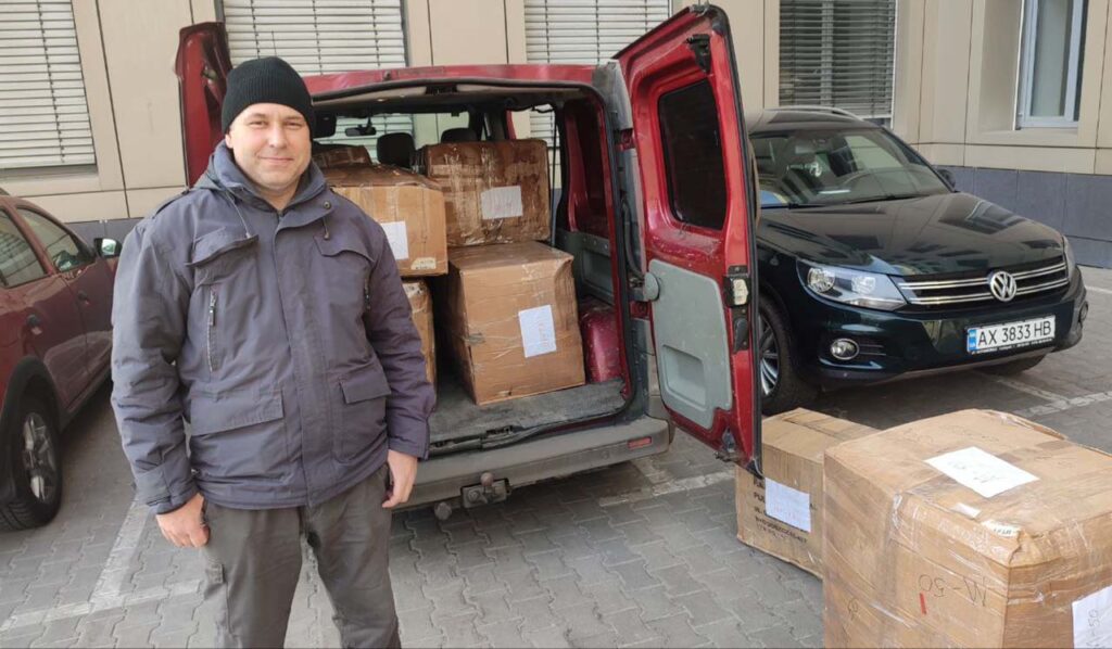 Хаб “Схід-Захід” отримав допомогу для військових та вразливих категорій населення