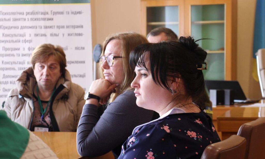 Реінтеграція ветеранів: зустріч ГО “Дружини ветеранів”  з представниками Шевченківської громади