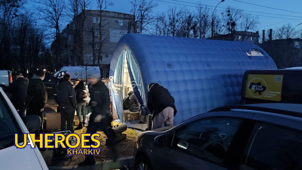 Волонтери рятують Харківщину: оперативна допомога після обстрілу, - БО “БФ “Гуманітарний хаб “Схід-Захід”