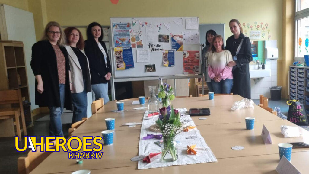 Зворушлива зустріч: школярі з Німеччини організували пресконференцію для ГО "Дружини ветеранів"