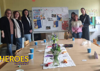 Зворушлива зустріч: школярі з Німеччини організували пресконференцію для ГО "Дружини ветеранів"