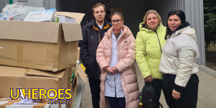 Українське серце б'ється в Харкові: фонд передав медикаменти 17 лікарні, - ГО “Асоціація молодіжних лідерів України”