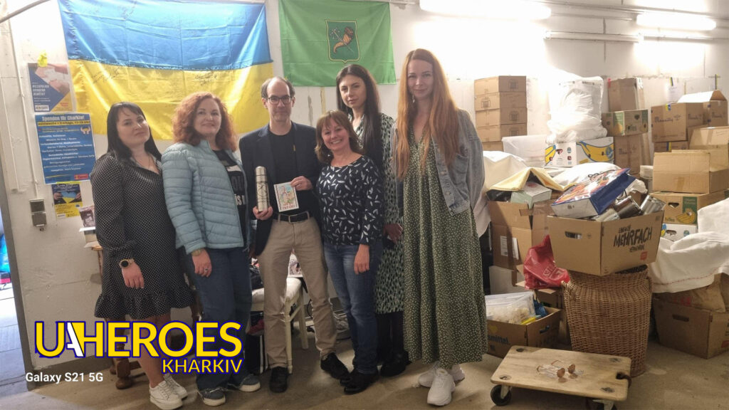 Підтримка з Німеччини: організація Rasom надсилає гуманітарну допомогу до Харкова, - ГО “Дружини ветеранів”