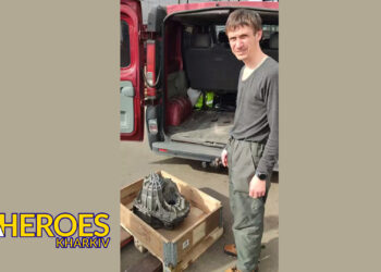 Отримали запчастини для автомобіля військових. Дякуємо Гуманітарна Нова пошта за доставку, - БО “БФ “Гуманітарний хаб “Схід-Захід”