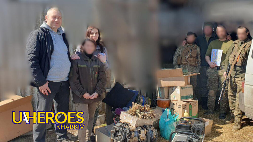 Гуманітарна допомога на Ізюмщину: волонтери Гуманітарного ХАБу “Схід-Захід” передали генератор та продукти захисникам України