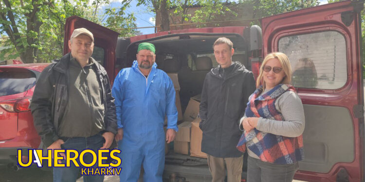 Медичні халати, маски, перчатки та антисептики: Хаб “Схід-Захід” надає допомогу бюро судово-медичної експертизи