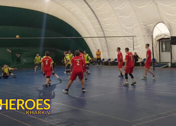 Харківська команда "Спартак" Високий здобуває чергову перемогу у волейбольному марафоні