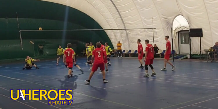 Харківська команда "Спартак" Високий здобуває чергову перемогу у волейбольному марафоні