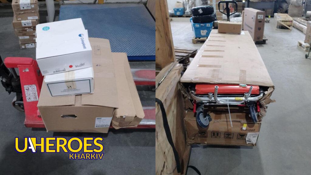 «Карітас Мукачево» передали медичні ліжка та медикаменти для лікарень м. Харкова, - БО “БФ “Гуманітарний хаб “Схід-Захід”