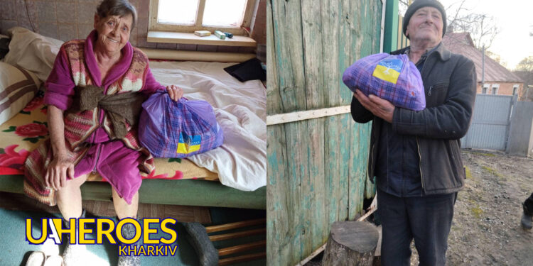 Продуктові набори та ліки: ГО “Дружини ветеранів” підтримує мешканців Харкова