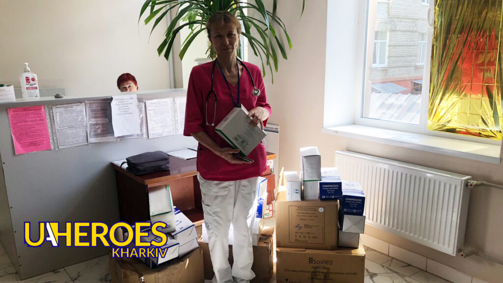 Харківська лікарня отримала допомогу від волонтерів, - Волонтерський центр допомоги "Люботин SOS"