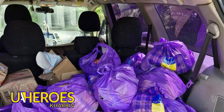 Rememberus допомагає Харків'янам: 100 продуктових наборів та ліків доставлено людям у скруті, - ГО “Дружини ветеранів” 