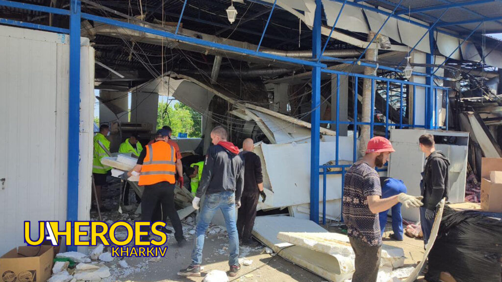 Російські окупанти обстріляли підприємство харківського волонтера Олександра Скорика, - БО “БФ “Гуманітарний хаб “Схід-Захід”