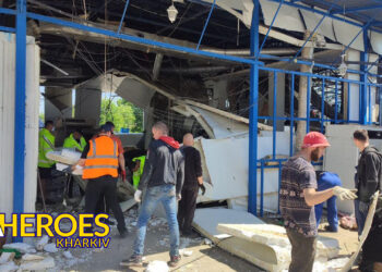 Російські окупанти обстріляли підприємство харківського волонтера Олександра Скорика, - БО “БФ “Гуманітарний хаб “Схід-Захід”