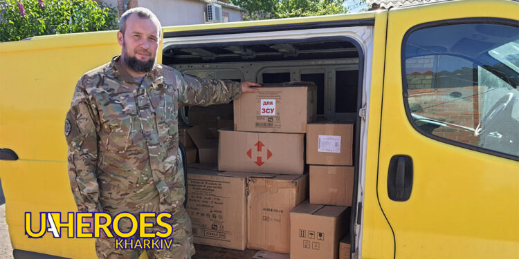 Ліки, перев'язки, продукти: гуманітарна допомога для Харківщини, - Волонтерський центр допомоги "Люботин SOS"