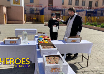 У ВИПРАВНІЙ КОЛОНІЇ № 12 ЗАСУДЖЕНИХ ВІТАЛИ ІЗ ВЕЛИКОДНЕМ, - При підтримці ГО “Асоціація молодіжних лідерів України”