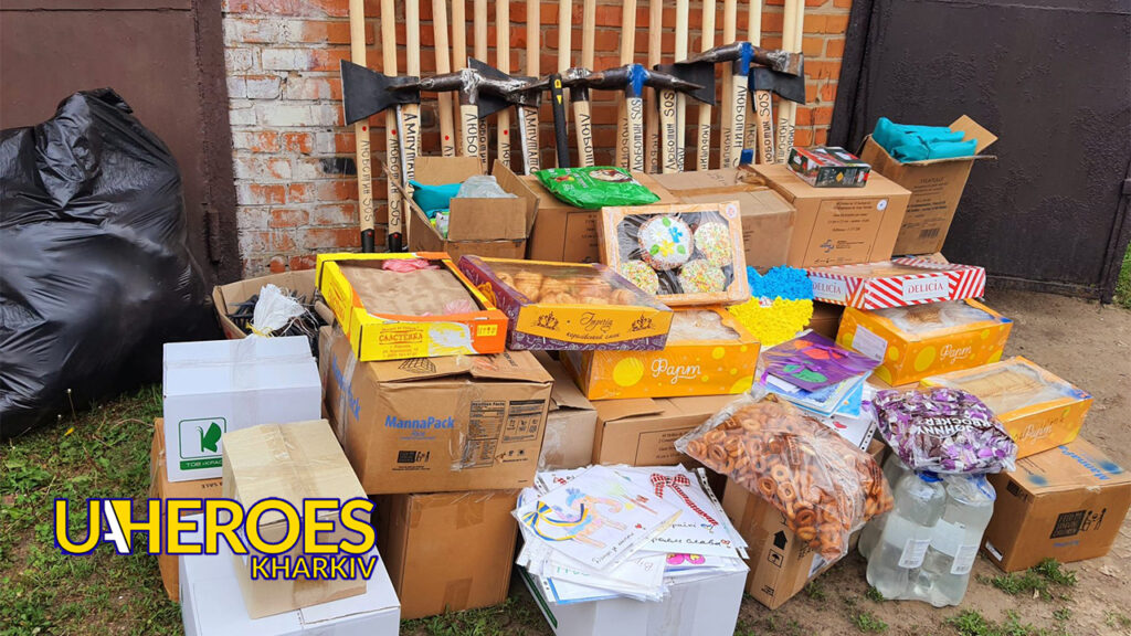 Доставка гуманітарної допомоги 25-й та 43-й бригадам на Куп'янсько-Лиманському напрямку, - Волонтерський центр допомоги "Люботин SOS"