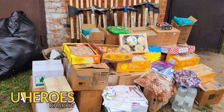 Доставка гуманітарної допомоги 25-й та 43-й бригадам на Куп'янсько-Лиманському напрямку, - Волонтерський центр допомоги "Люботин SOS"