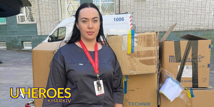 ГО “Дружини ветеранів”  передали медичні засоби Харківській обласній клінічній лікарні