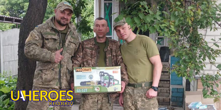 Допомога воїнам 43 та 44 бригад на Куп'янському напрямку, - Волонтерський центр допомоги "Люботин SOS"