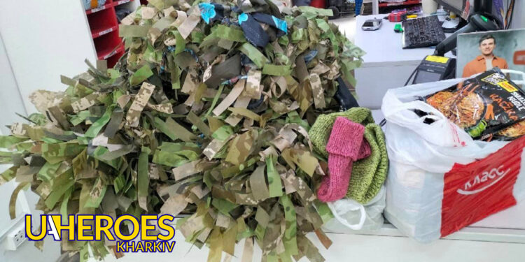 Продовжуємо допомогати волонтерській групі «Друзі ЗСУ» відправляти захисникам посилки з сітками, - БО “БФ “Гуманітарний хаб “Схід-Захід”