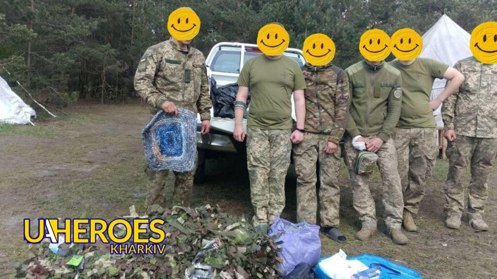 ГО “Дружини ветеранів”: чергова партія маскувальних сіток для захисників України