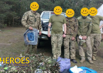 ГО “Дружини ветеранів”: чергова партія маскувальних сіток для захисників України