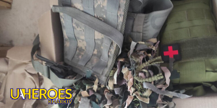 Передали військовому, який пішов добровольцем до лав ТРО, - БО “БФ “Гуманітарний хаб “Схід-Захід”