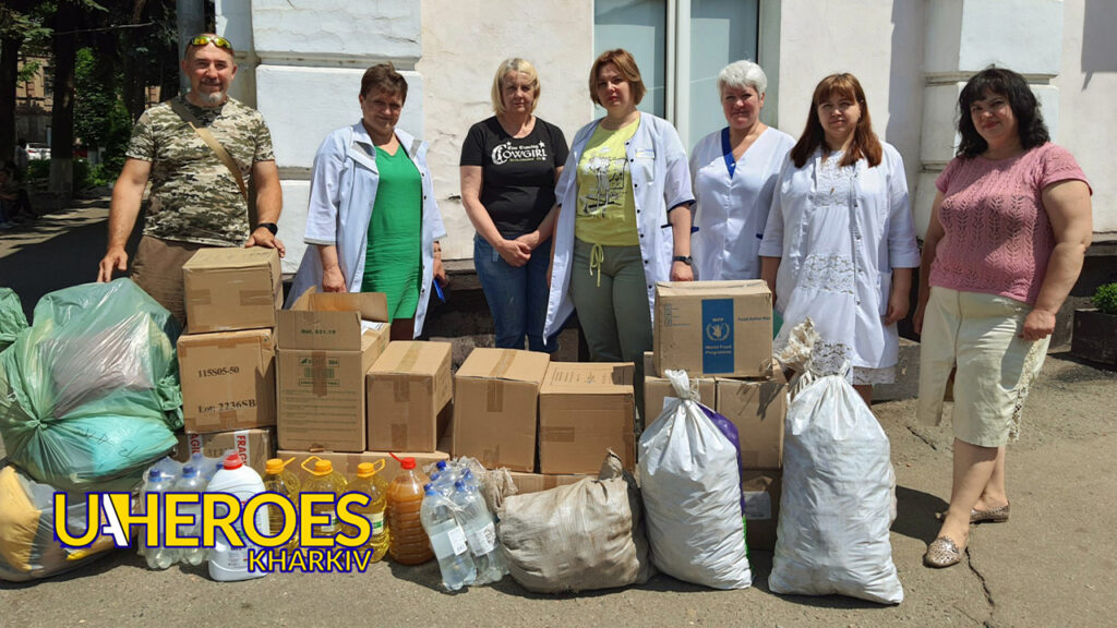 Звіт про доставку гуманітарної допомоги до лікарень Харкова, - Волонтерський центр допомоги "Люботин SOS"