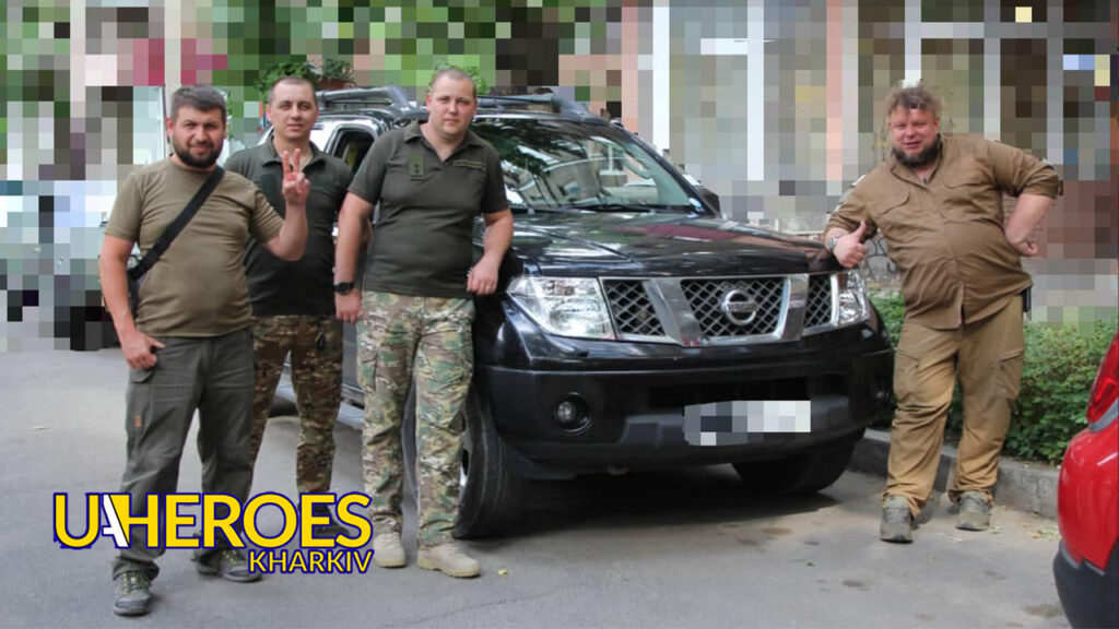 Волонтер Олег Абрамичев та Blue / Yellow for Ukraine: черговий пікап для бійців Нацгвардії на передовій