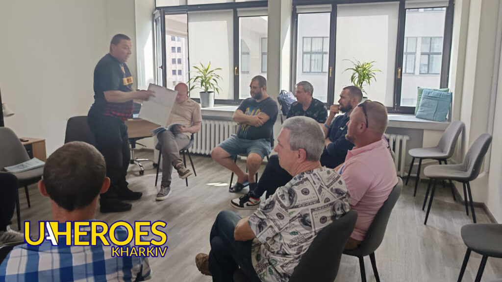 "Самодопомога Плюс": ветерани вчаться долати стрес на другому занятті групового курсу, - ГО “Дружини ветеранів” 