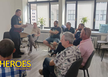 "Самодопомога Плюс": ветерани вчаться долати стрес на другому занятті групового курсу, - ГО “Дружини ветеранів” 