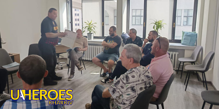 "Самодопомога Плюс": ветерани вчаться долати стрес на другому занятті групового курсу, - ГО “Дружини ветеранів” 