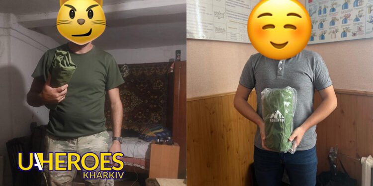 Rememberus дарує тепло та комфорт нашим захисникам: каремати та ліхтарики на передовій, - ГО “Дружини ветеранів” 