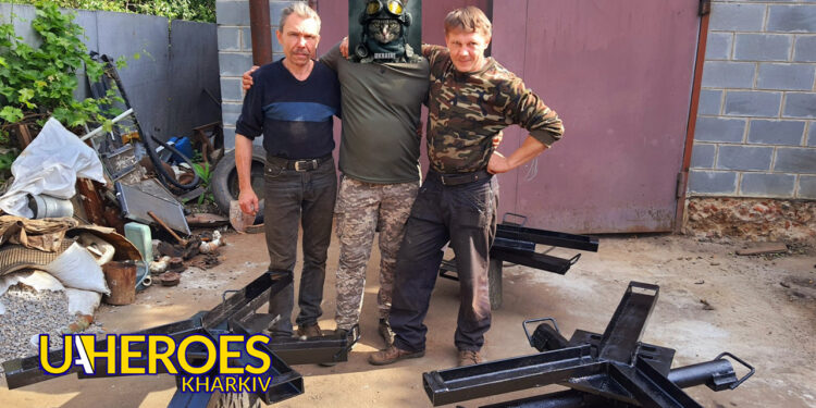 Волонтерський центр допомоги "Люботин SOS": завдяки спільним зусиллям виготовлено шість турелей для ЗСУ