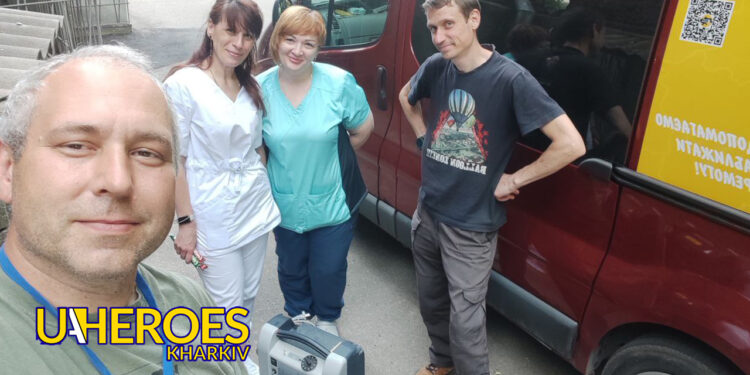 Кисневі концентратори для Міської клінічної лікарні № 2 від німецького фонду Blau-Gelbes-Kreuz e.V., - БО “БФ “Гуманітарний хаб “Схід-Захід”