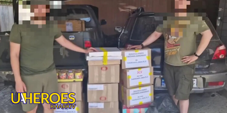 Бійці Національної гвардії України дякують учням Харківського ліцею №24 імені І.Н. Питікова за зібрану допомогу, - БО “БФ “Гуманітарний хаб “Схід-Захід”