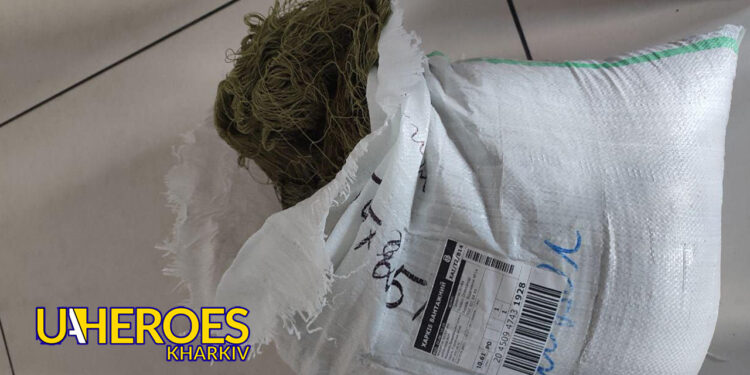 Отримали довгоочікувану основу для маскувальних сіток, - БО “БФ “Гуманітарний хаб “Схід-Захід”