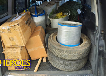 Допомога воїнам 157 бригади від небайдужих людей, - Волонтерський центр допомоги "Люботин SOS"