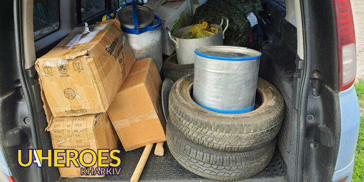 Допомога воїнам 157 бригади від небайдужих людей, - Волонтерський центр допомоги "Люботин SOS"