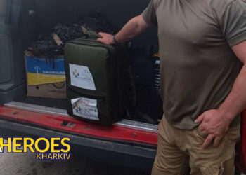 Передали захисникам рюкзак медика від наших німецьких друзів з Blau-Gelbes-Kreuz e.V, - БО “БФ “Гуманітарний хаб “Схід-Захід”