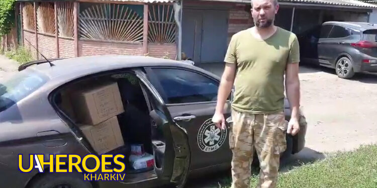 Медична гуманітарна допомога з Франції для шпиталів Харківської, Донецької та Запорізької областей, - Волонтерський центр допомоги "Люботин SOS"