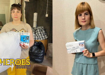 Нові гуманітарні набори для харків'ян від наших німецьких друзів, - ГО “Дружини ветеранів” 