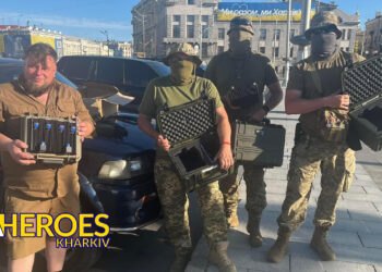 Підтримка від литовського народу: Олег Абрамичев доставив допомогу українським воїнам