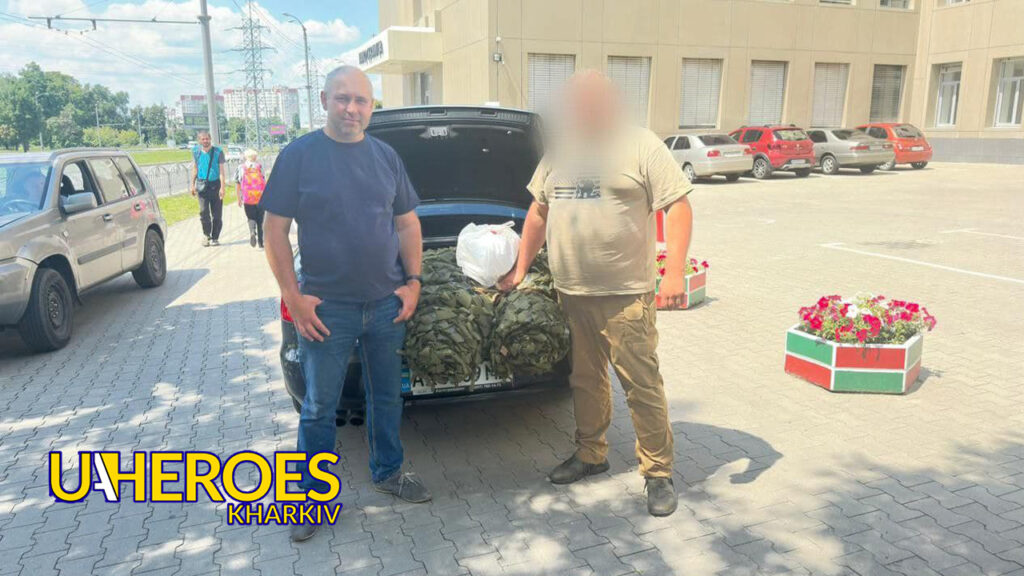 Маскувальні сітки, турнікети, перев'язувальні матеріали для наших захисників, - БО “БФ “Гуманітарний хаб “Схід-Захід”